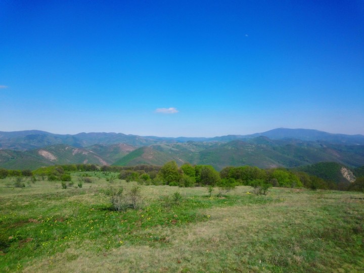 Top of balkan mountain