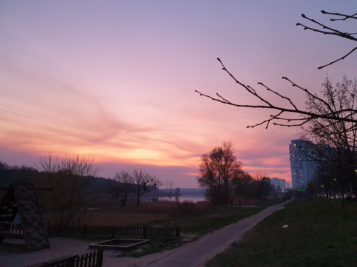 закат