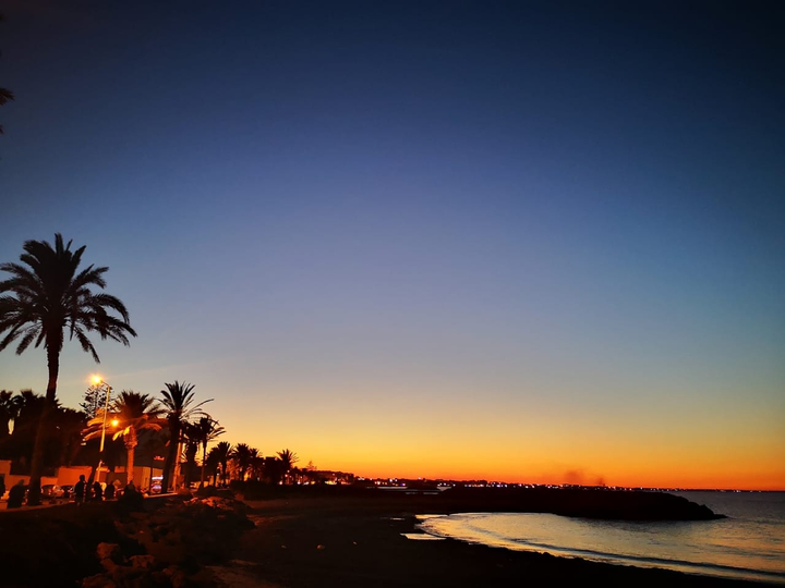 coucher de soleil