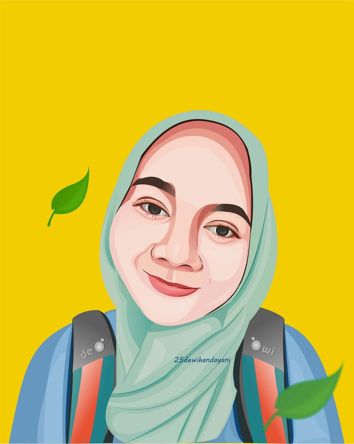 senyumin aja