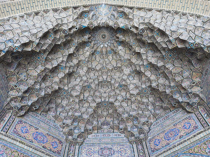 nasirolmolk mosque, iran shiraz