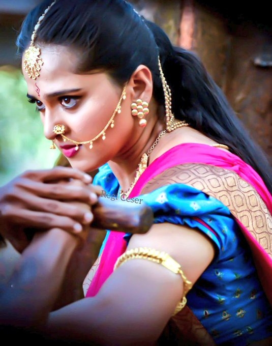 Anushka shetty as devsena........
