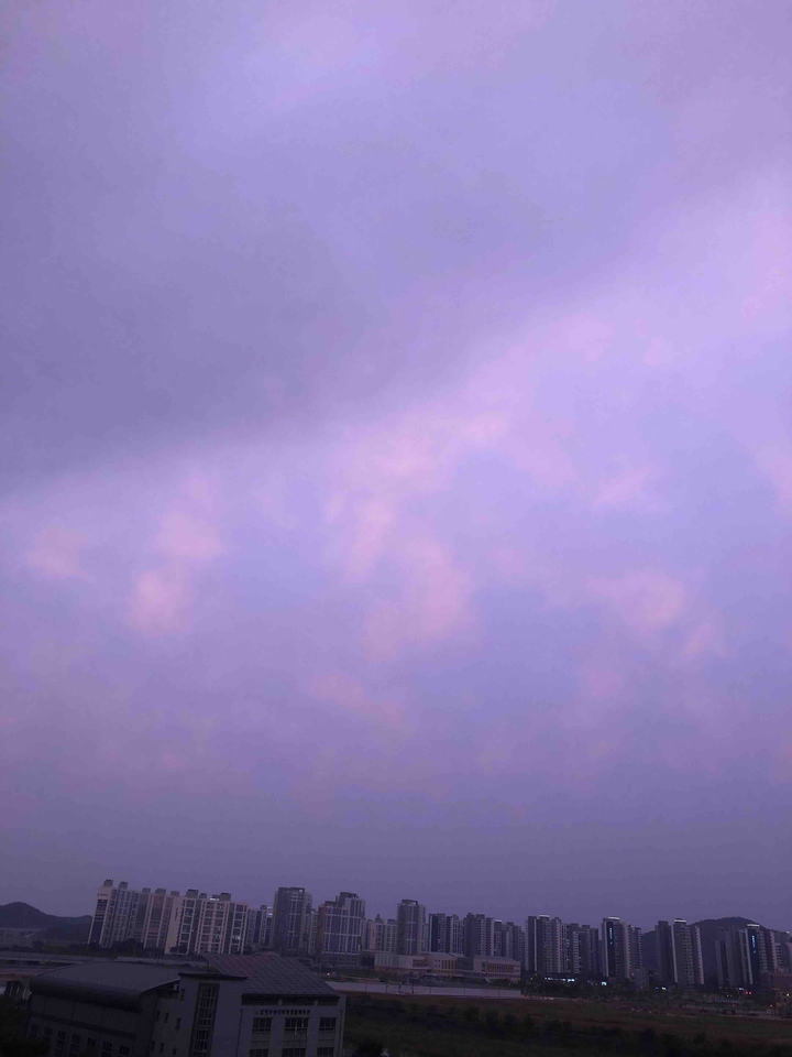 pink sky