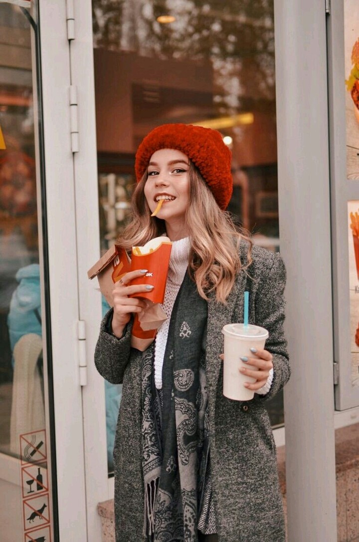 #She is like Me..Taste..Eating..Yummy