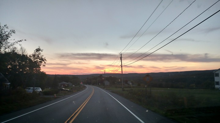 sunset leads you home