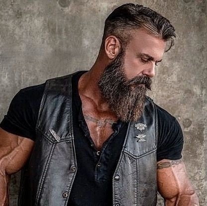 bearded man
