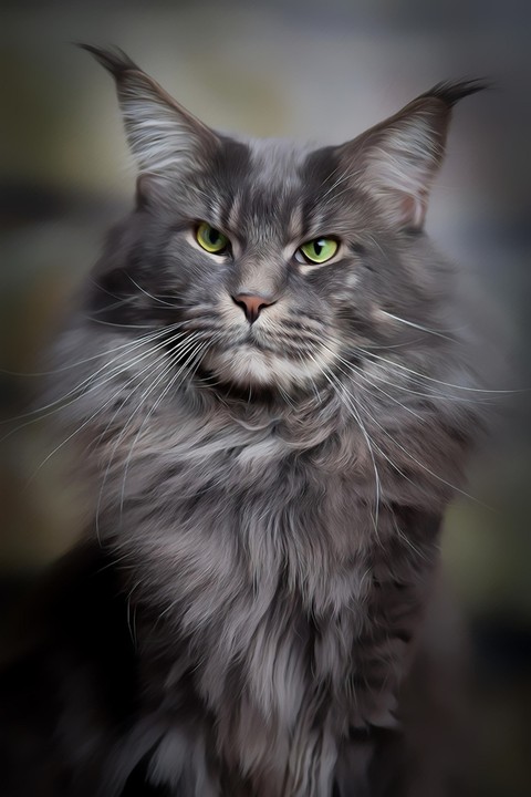 обои whiskers, cat