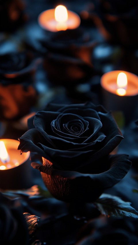 ALLURING BLACK ROSE