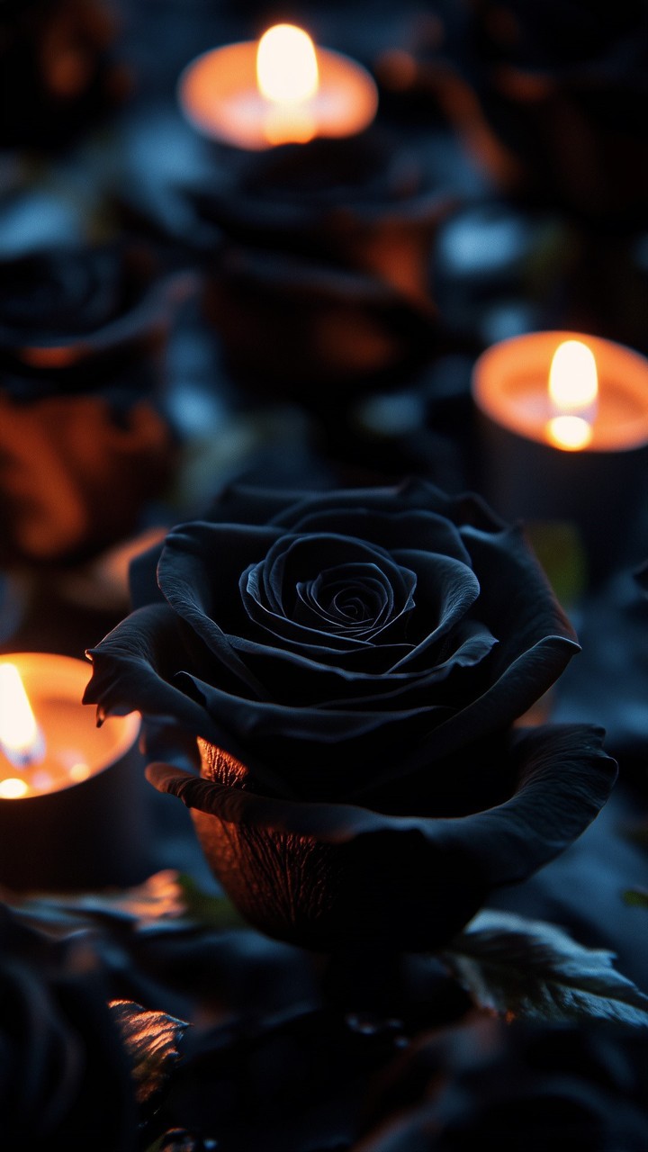 ALLURING BLACK ROSE