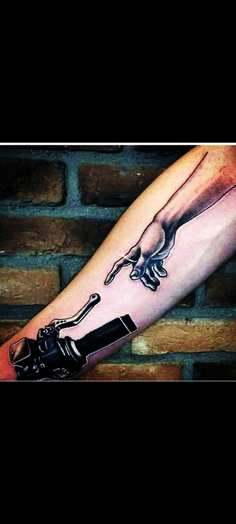bike tattoo