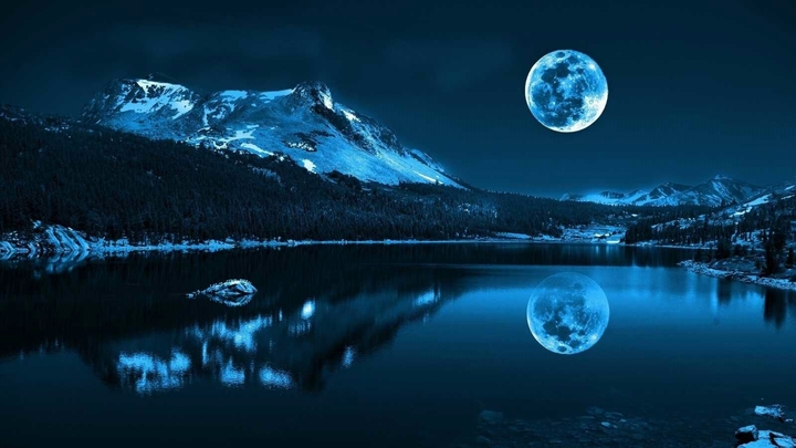 Moon In The Water