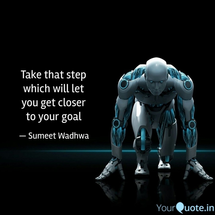 Take that step