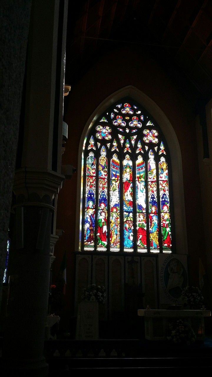 Stained-glass window