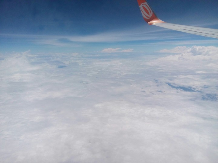 Acima das nuvens do Brazil