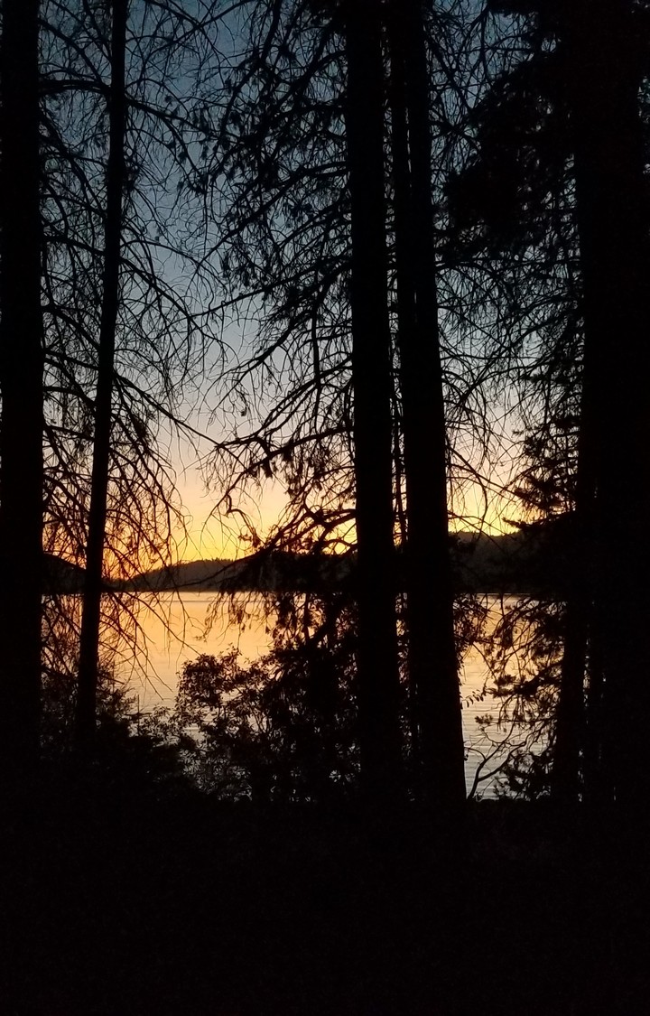 Huntington Lake, CA Sunset