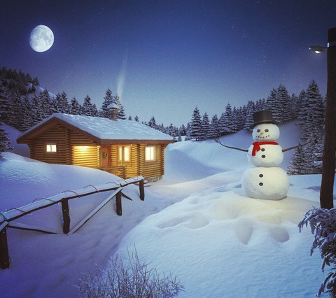 snow hut