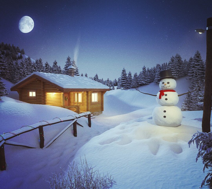 snow hut