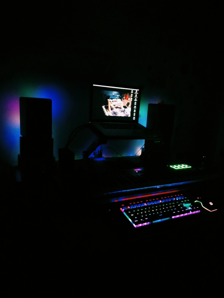 Desk setup
