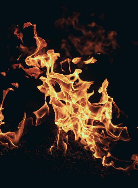 tapety fire, brown