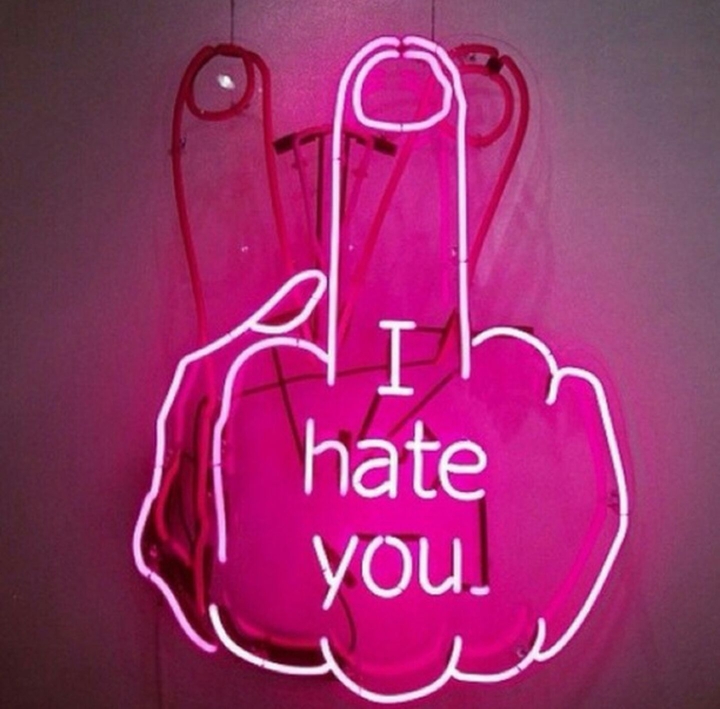 hate you