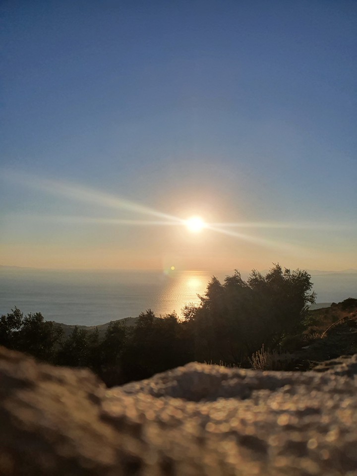 sunset and nature