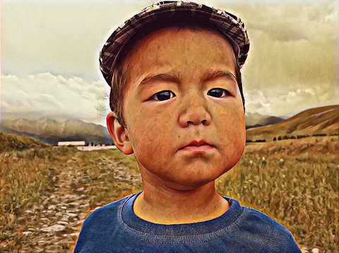 Kyrgyz portrait