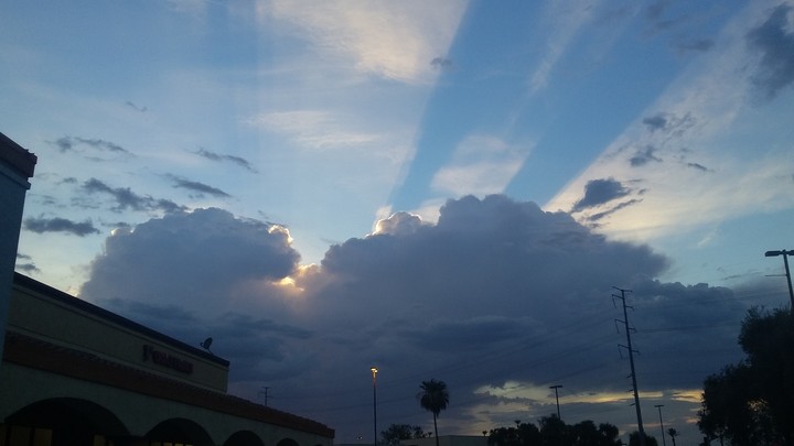 big cloud shadows