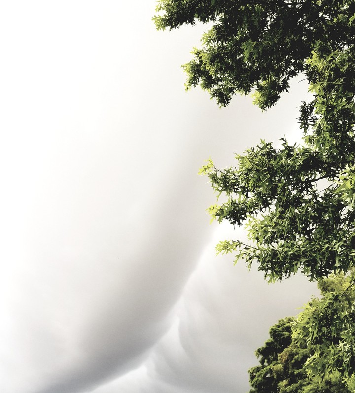 Stormy skies
