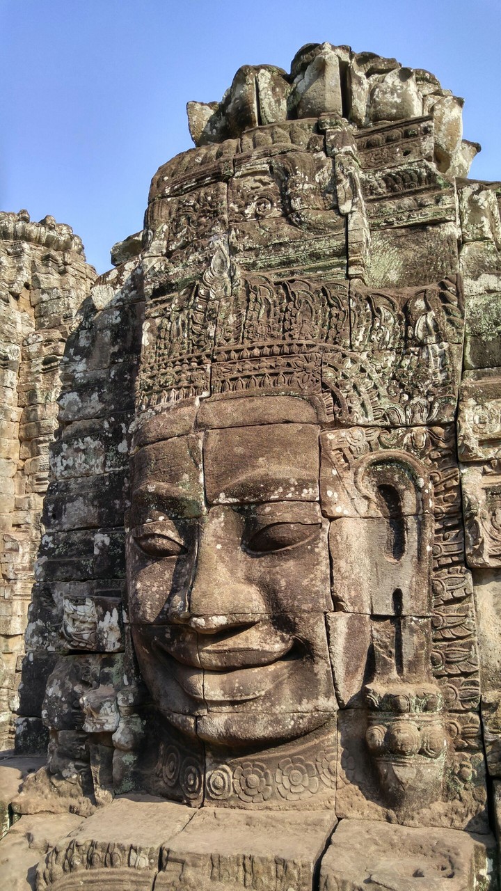 Angkor smail - Siem Reap, Cambodia
