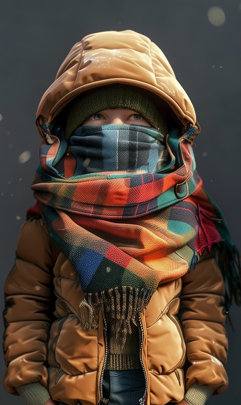 Boy winter