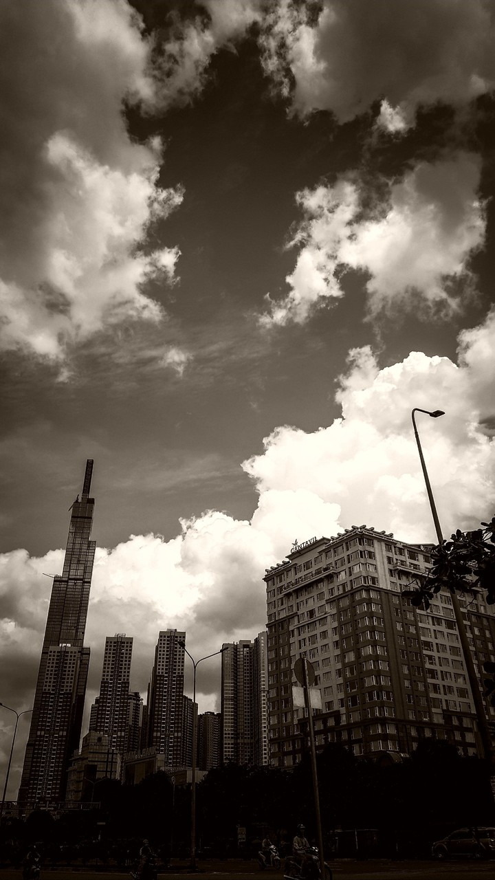 the city