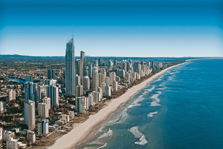 City coastline
