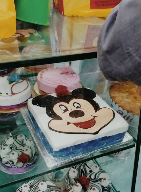 Mickey mouse cake