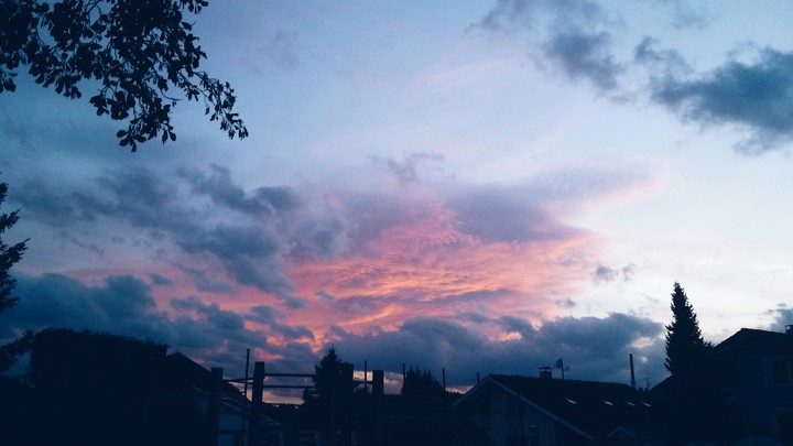 Red sky