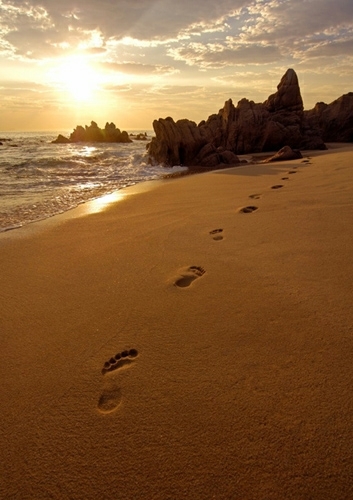 SPIAGGIA CON IMPRONTE