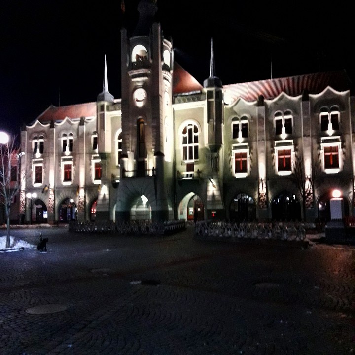 Mukacheve city. center