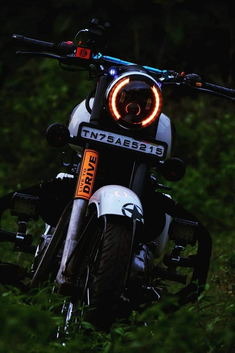 headlamp, motorcycle Hintergrundbilder