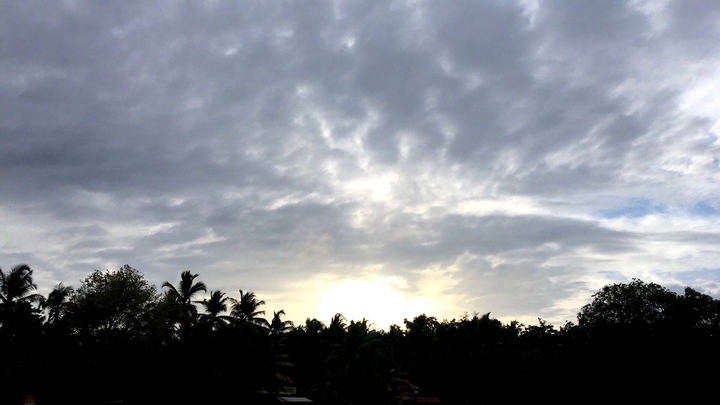 Sunset in Mangalore.