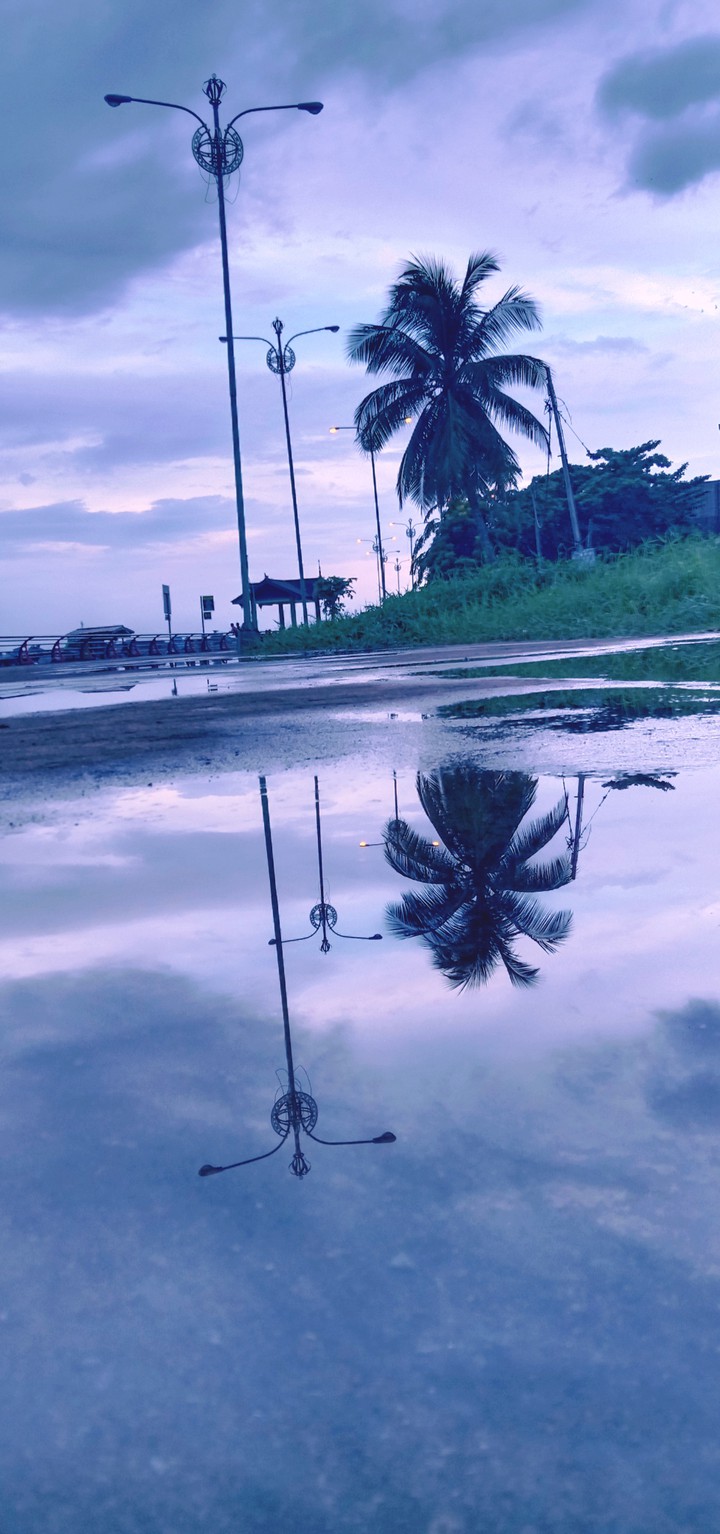 Next to Kapuas River
