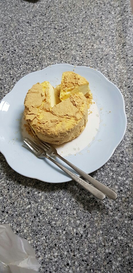 인절미치즈케익