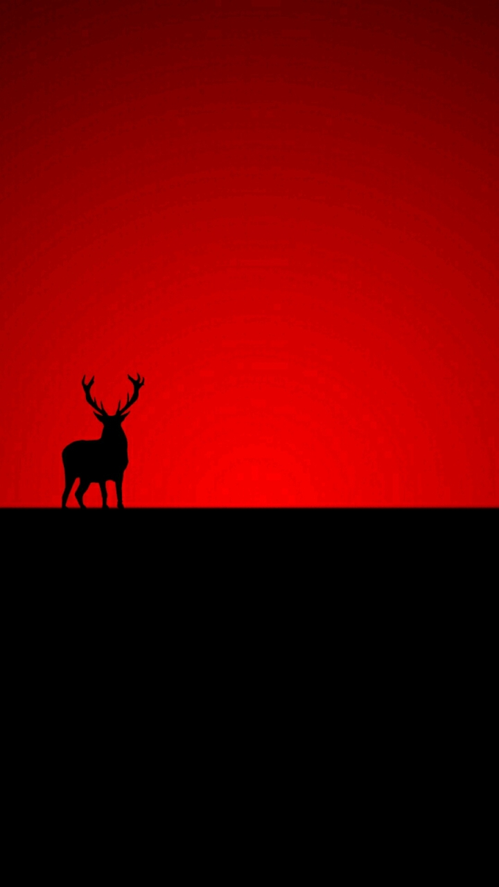 Black Deer Wallpaper