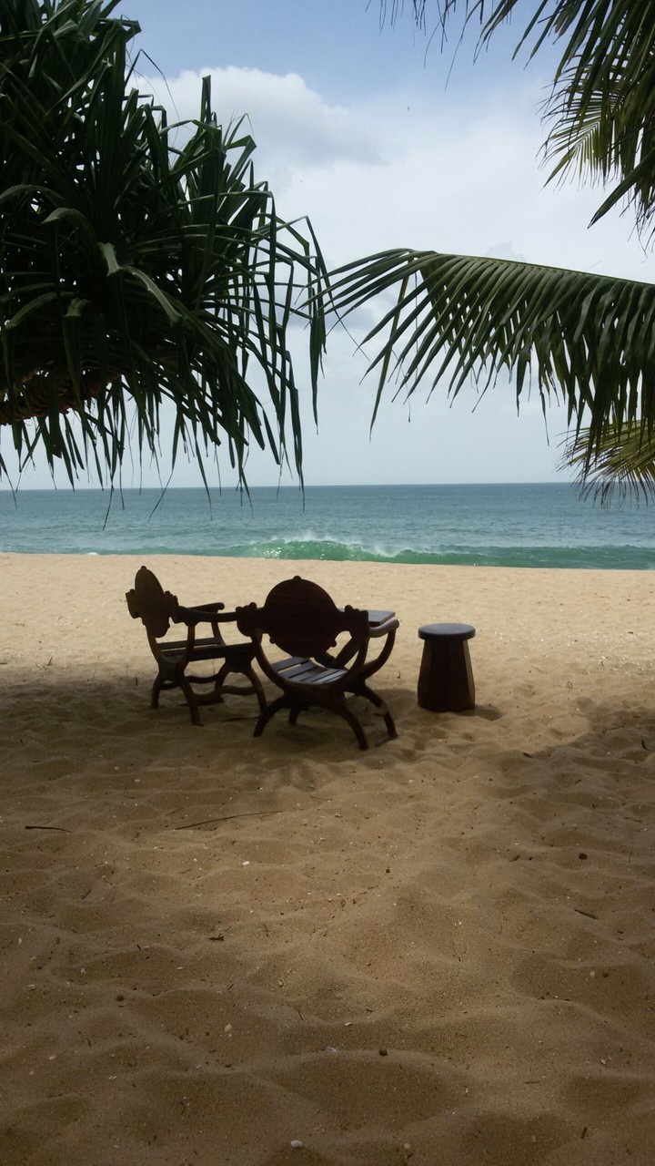 in Sri Lanka on the Beatch
