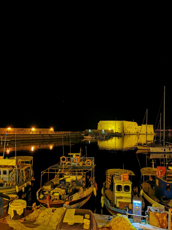 Greece at night