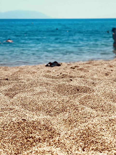 The beach