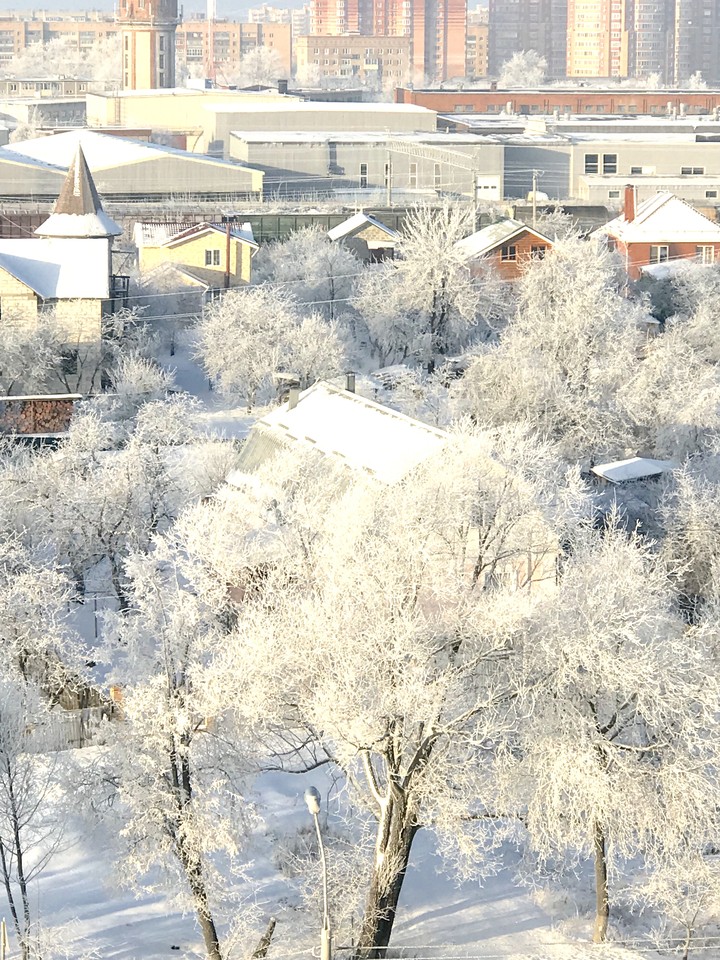 за окном -18❄️