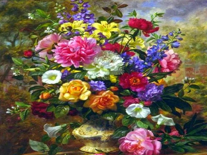 چەپکە گوڵ .....bouguet of flowers