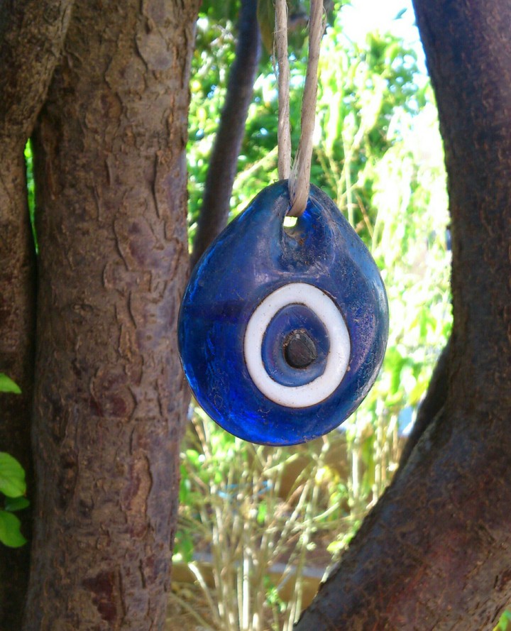 blue bead