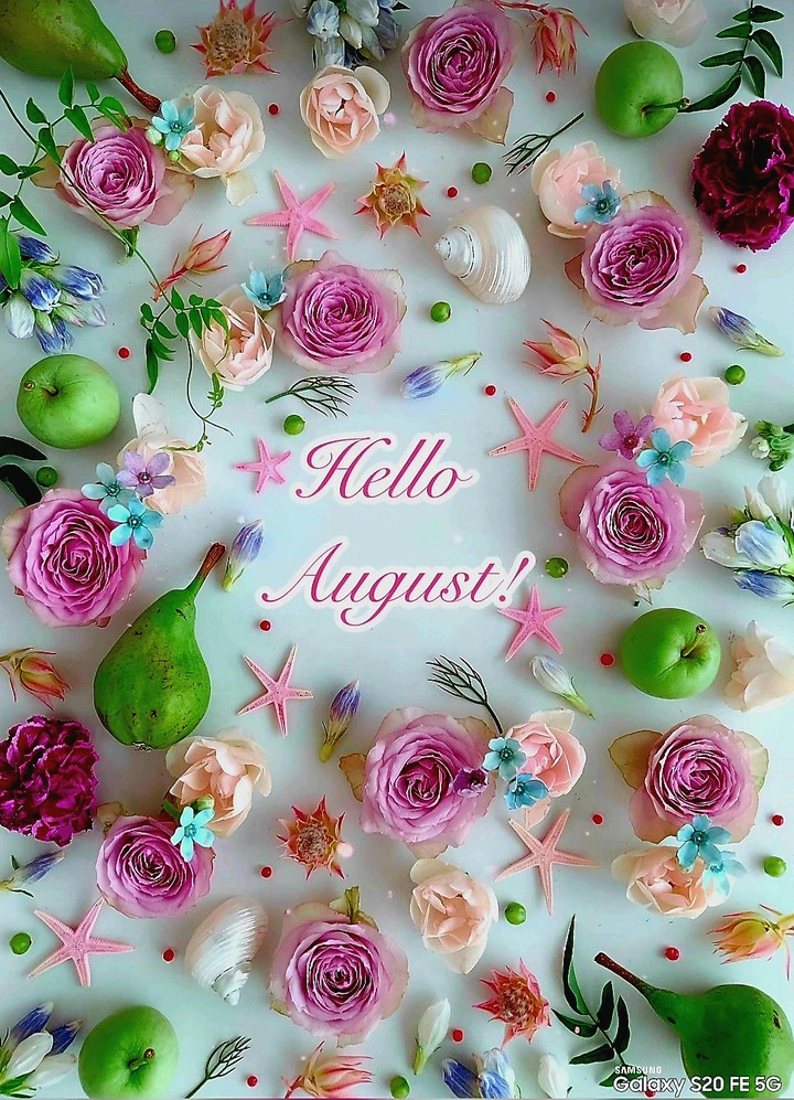 Y❤️  Hello August