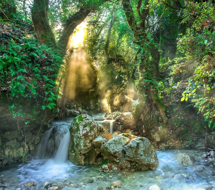 sunshine in the waterfalls....