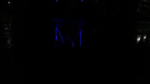 road in night